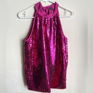 SHEIN Fuchsia Blouse